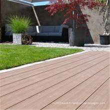 Decking de grain de bois naturel Co-Extrudedwpc